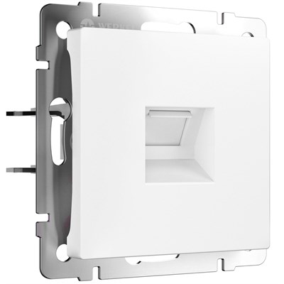 Розетка Ethernet RJ-45 (белый матовый) W1181061 a062407 - фото 264091