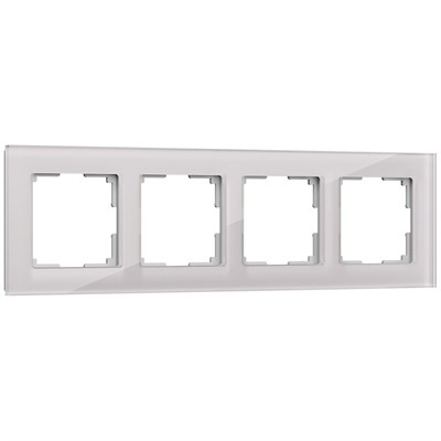 Рамка из стекла на 4 поста Favorit дымчатый W0041117 a050897 - фото 265953