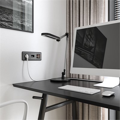 Акустическая розетка (графит рифленый) W1185004 a050752 - фото 266067