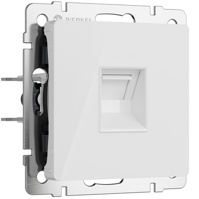 Розетка Ethernet RJ-45 (белый акрил) W1181041 a064017 - фото 272843