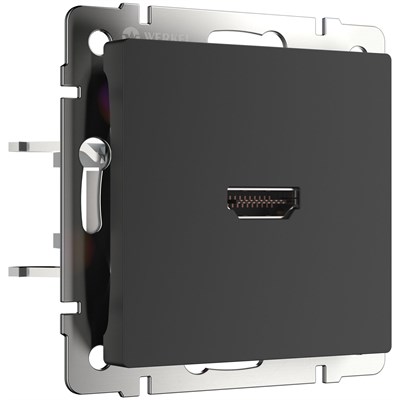 Розетка HDMI (черный матовый) W1186008 a051601 - фото 282229