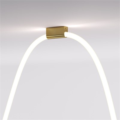 Накладные крепления для круглого гибкого неона Full light латунь FL 28100 a070758