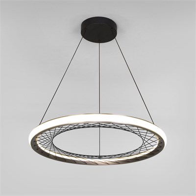 Подвесной светодиодный светильник 40024/1 LED серый a069305 - фото 297304