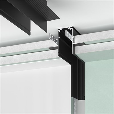 Slim Magnetic Коннектор угловой внутренний для встраиваемого шинопровода под ГКЛ 12,5мм (черный) 85211/00 85211/00 a067498 - фото 299025