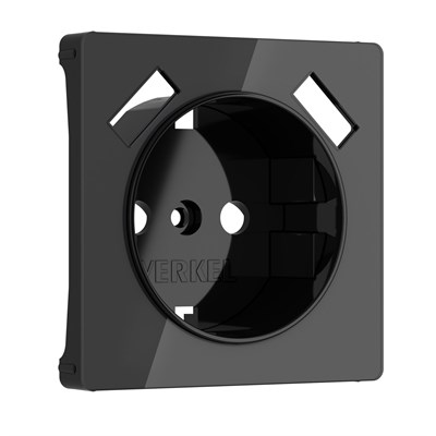 Накладка для розетки USB (черный акрил) W1179548 a064050 - фото 302593