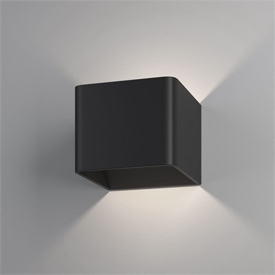 Настенный светодиодный светильник Corudo MRL LED 1060 черный a063687 - фото 303119