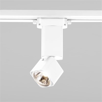 Трековый светильник для однофазного шинопровода Cubus белый матовый 10 Вт 4200K 85516/01 a062877