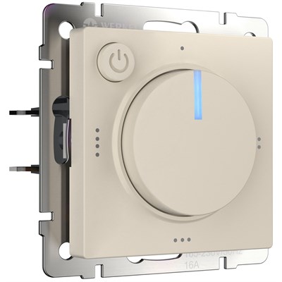 Терморегулятор электромеханический для теплого пола (айвори матовый) W1151162 a062423