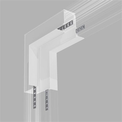 Коннектор угловой внутренний для встраиваемого шинопровода Slim Magnetic белый 85093/00 a061240 - фото 305635