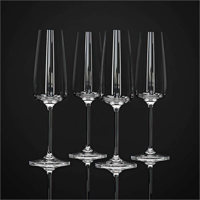 Хрустальные бокалы Strotskis Dionys, шампанское (4 шт.) 0303/4 a057553