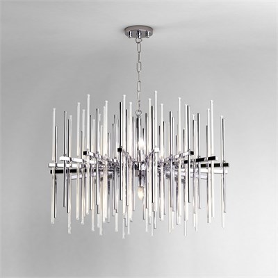 Умный подвесной светильник Bogate&apos;s Allure 355/8 355/8 Smart хром a057234 - фото 308464