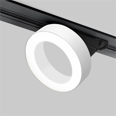 Трековый светодиодный светильник для однофазного шинопровода Spila белый 12W 4200K 85079/01 a056373