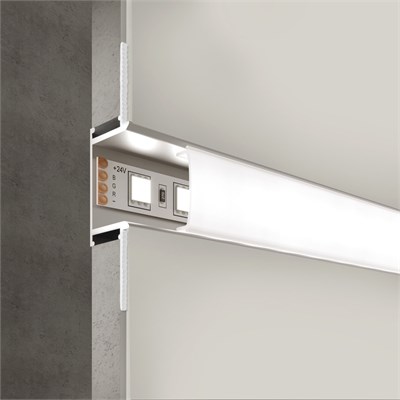 Встраиваемый алюминиевый профиль для светодиодной ленты LL-2-ALP013 a053633