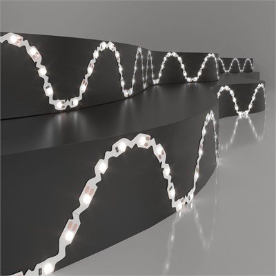 Светодиодная гибкая лента 12 В 6 Вт/м 60 Led/м 2835 IP20, дневной белый 4200K, 5 м Лента светодиодная гибкая 12V 6W 60Led 2835 IP20 дневной белый, 5м a052853