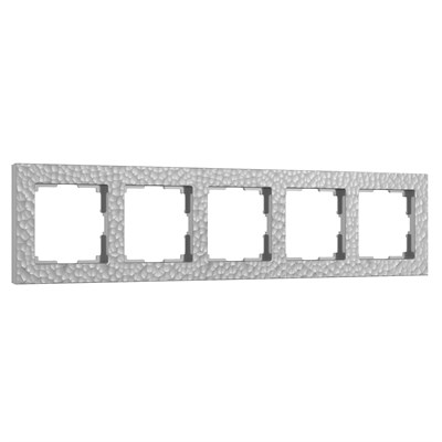 Рамка из поликарбоната на 5 постов Hammer серебряный W0052406 a052530