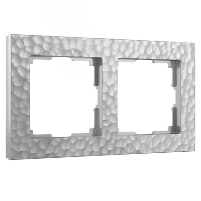 Рамка из поликарбоната на 2 поста Hammer серебряный W0022406 a052516