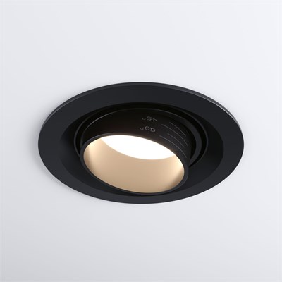 Встраиваемый светодиодный светильник с поворотно-выдвижным механизмом 9919 LED 10W 4200K черный a052458 - фото 311269