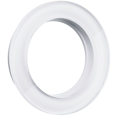 Рамка из стекла на 1 пост белый W0015101 a051637 - фото 311943