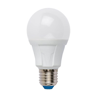 Лампа светодиодная диммируемая (UL-00004290) Uniel E27 12W 3000K матовая LED-A60 12W/3000K/E27/FR/DIM PLP01WH PLP01WH - фото 318713