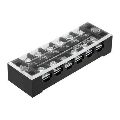 Блок зажимов клеммный БЗН ТВ-2506 2,5мм2 25A 6 пар REXANT 11-2154