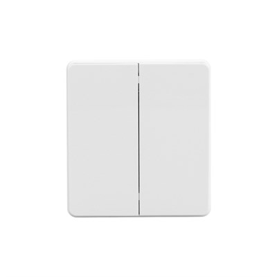 Выключатель ROUND 2 кл проходной (переключатель) 10А с/у перламутр KRANZ KR-78-0709-1