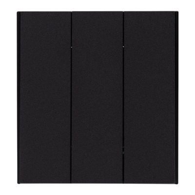 Выключатель STRONG 3 кл 10А с/у антрацит KRANZ KR-78-0707-5