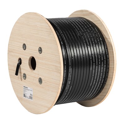 Кабель греющий (нагревательный) саморегулирующийся SRL30-2CR, экранированный, 30Вт/м, 0,93мм2/40м, бытовой, бухта 200м PROconnect 51-0287