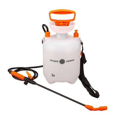 Опрыскиватель садовый помповый для растений и цветов 3л ЧЕТЫРЕ СЕЗОНА 62-0247