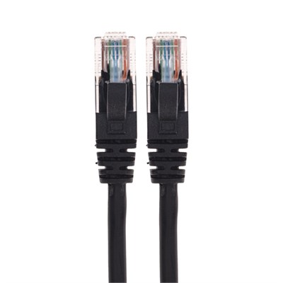 Патч-корд U/UTP, CAT 6, RJ45-RJ45, 26AWG, LSZH, черный, 3м REXANT 02-0292-3 - фото 90145
