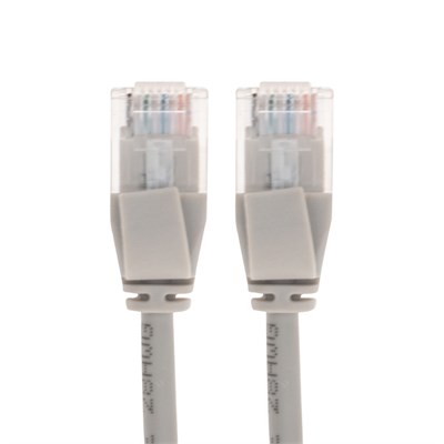 Патч-корд U/UTP, CAT 6A (10G), RJ45-RJ45, 28AWG, LSZH, серый, 5м REXANT 02-0380-5 - фото 90175