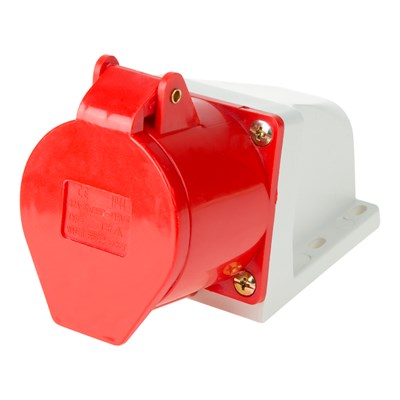 Розетка 125 стационарная 3Р+РЕ+N 32А 380В IP44 REXANT 11-8914 - фото 92748