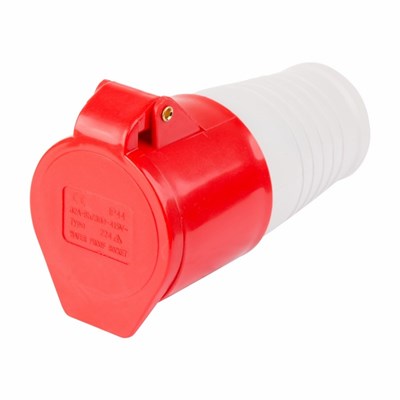 Розетка 224 переносная 3Р+РЕ 32А 380В IP44 REXANT 11-8922 - фото 92755