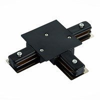 ST013.439.00 Коннектор T-образный для однофазного встраиваемого шинопровода ST-Luce Черный ST013.439.00