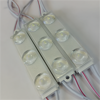Светодиодный модуль F3 с линзой SMD 3030/3LED 70х17х11мм max 1,5W 232,5Lm IP65 175° 10443