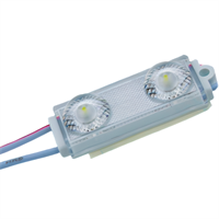 Светодиодный модуль F2 с линзой SMD 3030/3LED 50х17х11мм max 1W 155Lm IP65 175° 10442