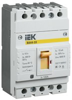Авт. выкл. ВА44 33 3Р 100А 15кА IEK SVA4410-3-0100