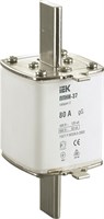 Плавкая вставка предохранителя ППНИ-37, габарит 2, 80А IEK DPP40-080