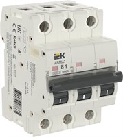 ARMAT Авт. выкл. M06N 3P B 1А IEK AR-M06N-3-B001