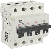 ARMAT Авт. выкл. M06N 4P C 32А IEK AR-M06N-4-C032