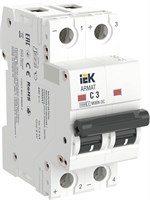 ARMAT Авт. выкл. M06N-DC 2P C 3А IEK AR-M06N-2-C003DC