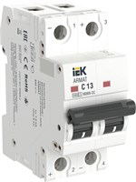 ARMAT Авт. выкл. M06N-DC 2P C 13А IEK AR-M06N-2-C013DC
