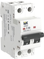 ARMAT Авт. выкл. M06N-DC 2P C 50А IEK AR-M06N-2-C050DC