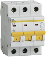 KARAT Авт. выкл. ВА47-29 3P B 50А 4,5кА IEK MVA20-3-050-B