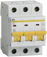 KARAT Авт. выкл. ВА47-29 3P B 63А 4,5кА IEK MVA20-3-063-B