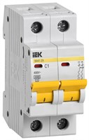 KARAT Авт. выкл. ВА47-29 2P C 1А 4,5кА IEK MVA20-2-001-C