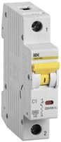 KARAT Авт. выкл. ВА47-60M 1P C 2А 6кА IEK MVA31-1-002-C