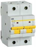KARAT Авт. выкл. ВА47-150 2P D 125А 15кА IEK MVA50-2-125-D