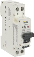 ARMAT АВДТ B06S 1P+NP C13 30мА тип A (18мм) IEK AR-B06S-1N-C13A030