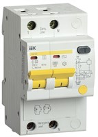 KARAT Диф. автомат АД12S 2P 32А 300мА тип AC IEK MAD13-2-032-C-300