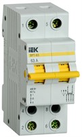 Выключатель-разъединитель трехпозиционный ВРТ-63 2P 63А IEK MPR10-2-063